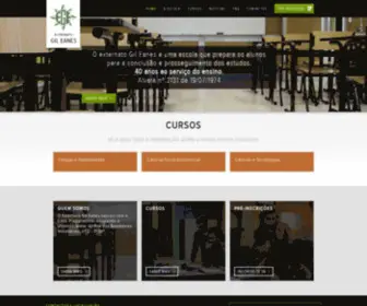 Externatogileanes.com(Externato Gil Eanes) Screenshot