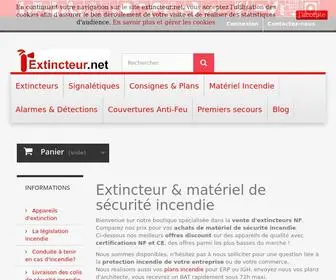 Extincteur.net(Extincteur CO2 NF pas cher Eau) Screenshot