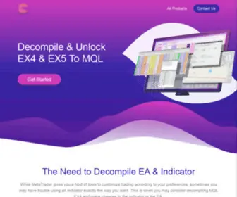 Extomq.com(Unlock and decompile EX4 & EX5) Screenshot