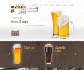 Extonbeverage.com Screenshot