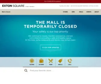 Extonsquare.com(Exton Square) Screenshot