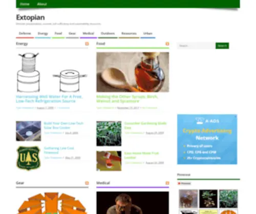 Extopian.com(Extopian) Screenshot