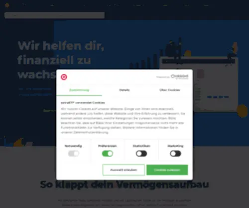 Extra-Funds.de(Domain Default page) Screenshot