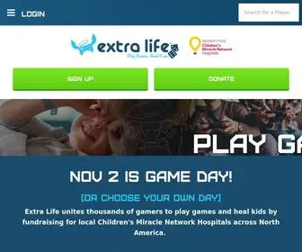 Extra-Life.org(Extra Life) Screenshot