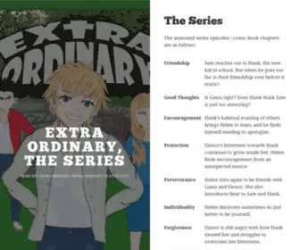 Extra-Ordinary.tv(The animated series episodes / comic book chapters are as follows) Screenshot