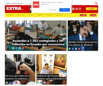 Extra.ec(Noticias Ecuador y el Mundo) Screenshot