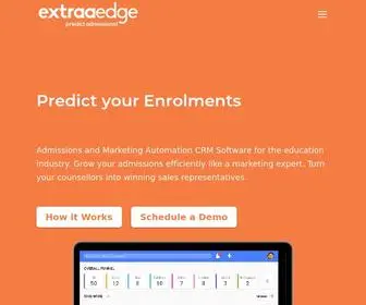 Extraaedge.com(All-in-one Admission CRM and Marketing Automation Software) Screenshot