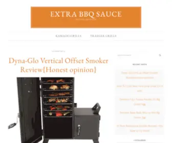 ExtrabbQsauce.com(Extra BBQ Sauce) Screenshot