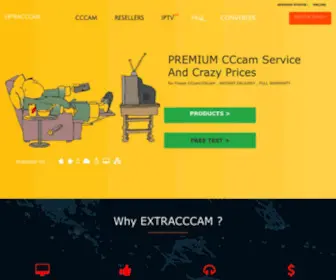 Extracccam.com(Extracccam) Screenshot