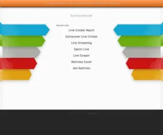 Extracover.net(Live cricket streaming) Screenshot