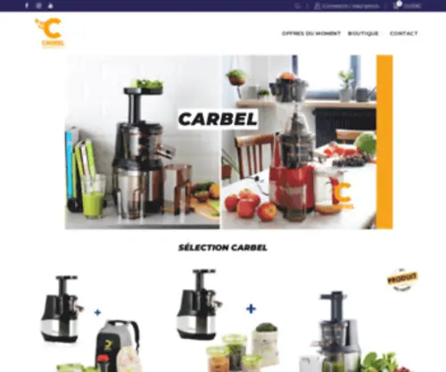 Extracteur-DE-Jus.eu(Carbel) Screenshot