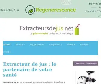 Extracteursdejus.net(Extracteur de jus) Screenshot