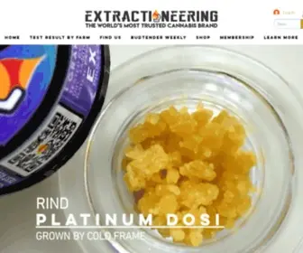 Extractioneering.com(Backed By Science) Screenshot