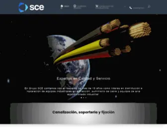 Extractoresdeaire.com(Grupo SCE) Screenshot