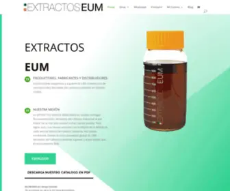 Extractoseum.com(EXTRACTOS EUM) Screenshot