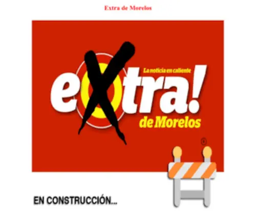 Extrademorelos.com(Extra de Morelos) Screenshot