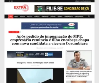 Extraderondonia.com.br(Extraderondonia) Screenshot