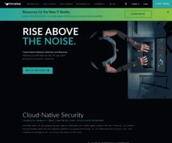 Extrahop.com(Cloud-Native Cybersecurity Solutions) Screenshot