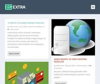 Extraincome.online(Extra Income Online Ideas) Screenshot