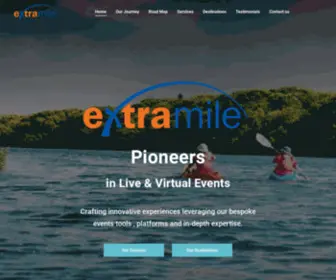 Extramile-Events.com(Extramile Events) Screenshot