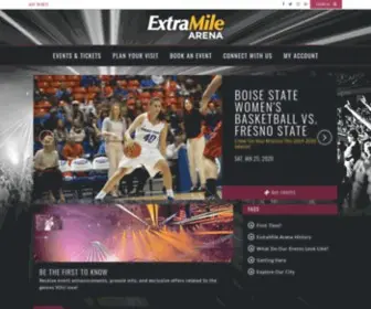 Extramilearena.com(ExtraMile Arena) Screenshot