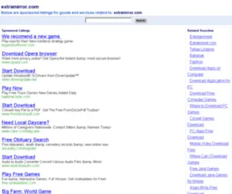 Extramirror.com(ExtraTorrent.com The World's Largest BitTorrent System) Screenshot