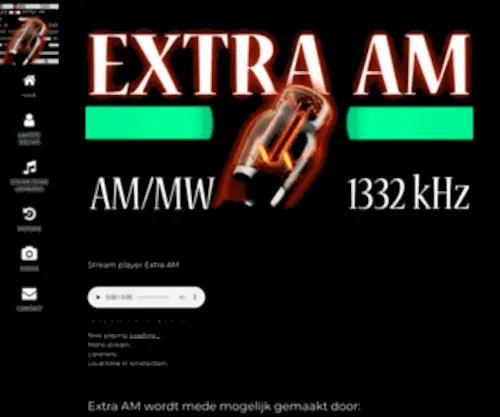 Extram.nl(EXTRA AM 1332 KHZ) Screenshot