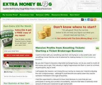 Extramoneyblog.com(The Extra Money Blog) Screenshot