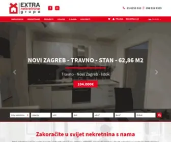 Extranekretninegrupa.com(Extra nekretnine grupa Velika Gorica) Screenshot