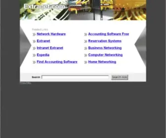 Extranet.com(The Leading Extranet Software Site on the Net) Screenshot
