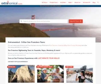 Extranomical.com(Extranomical Tours) Screenshot