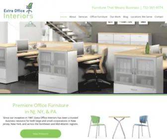 Extraoffice.net(Commercial Office Furniture and Design in New Jersey) Screenshot