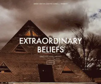 Extraordinarybeliefs.com(EXTRAORDINARY BELIEFS) Screenshot