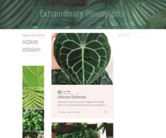 Extraordinaryhouseplants.co.uk(Extraordinary) Screenshot