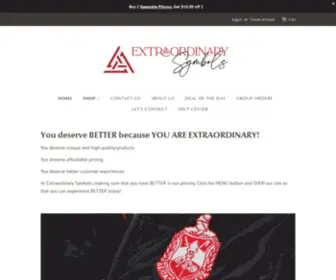 Extraordinarysymbols.com(Extraordinary Symbols) Screenshot