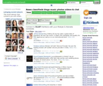 Extraplay.com(Social network) Screenshot