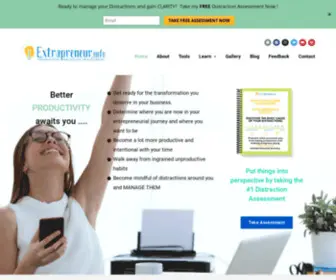 Extrapreneur.info(Home) Screenshot