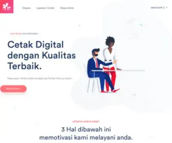 Extraprint.id(Cetak digital online untuk cepat murah berkualitas) Screenshot