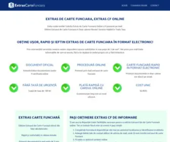 Extrascartefunciara.com(Extras de Carte Funciara) Screenshot