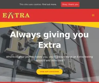 Extraservices.co.uk(Motorway Service Areas) Screenshot