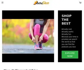 Extrashoe.com(Online Shopping Store) Screenshot