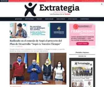 Extrategiamedios.com(Noticias Principales de Sabana Centro y Cundinamarca) Screenshot