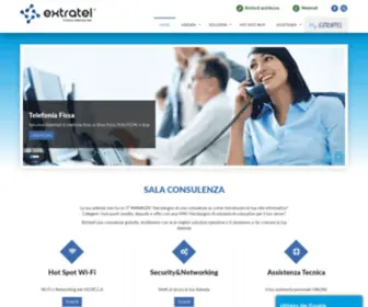 Extratel.it(Telefonia, Fibra Ottica, Adsl, Networking, Ho.Re.Ca) Screenshot