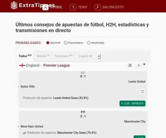 Extratips.es Screenshot