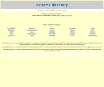 Extreme-Directory.co.uk(General United Kingdom web directory) Screenshot
