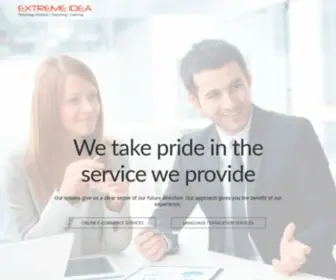 Extreme-Idea.com(Magento expert south africa) Screenshot