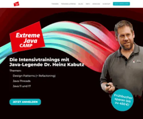 Extreme-Java-Camp.de(Extreme java camp mit dr) Screenshot