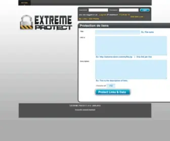 Extreme-Protect.com(Web Server's Default Page) Screenshot