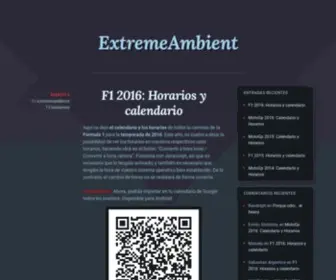 Extremeambient.net(Música) Screenshot