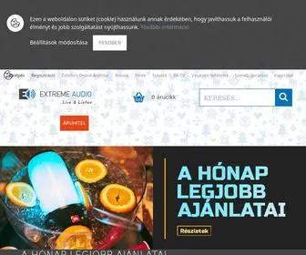 Extremeaudio.hu(Extreme Audio) Screenshot